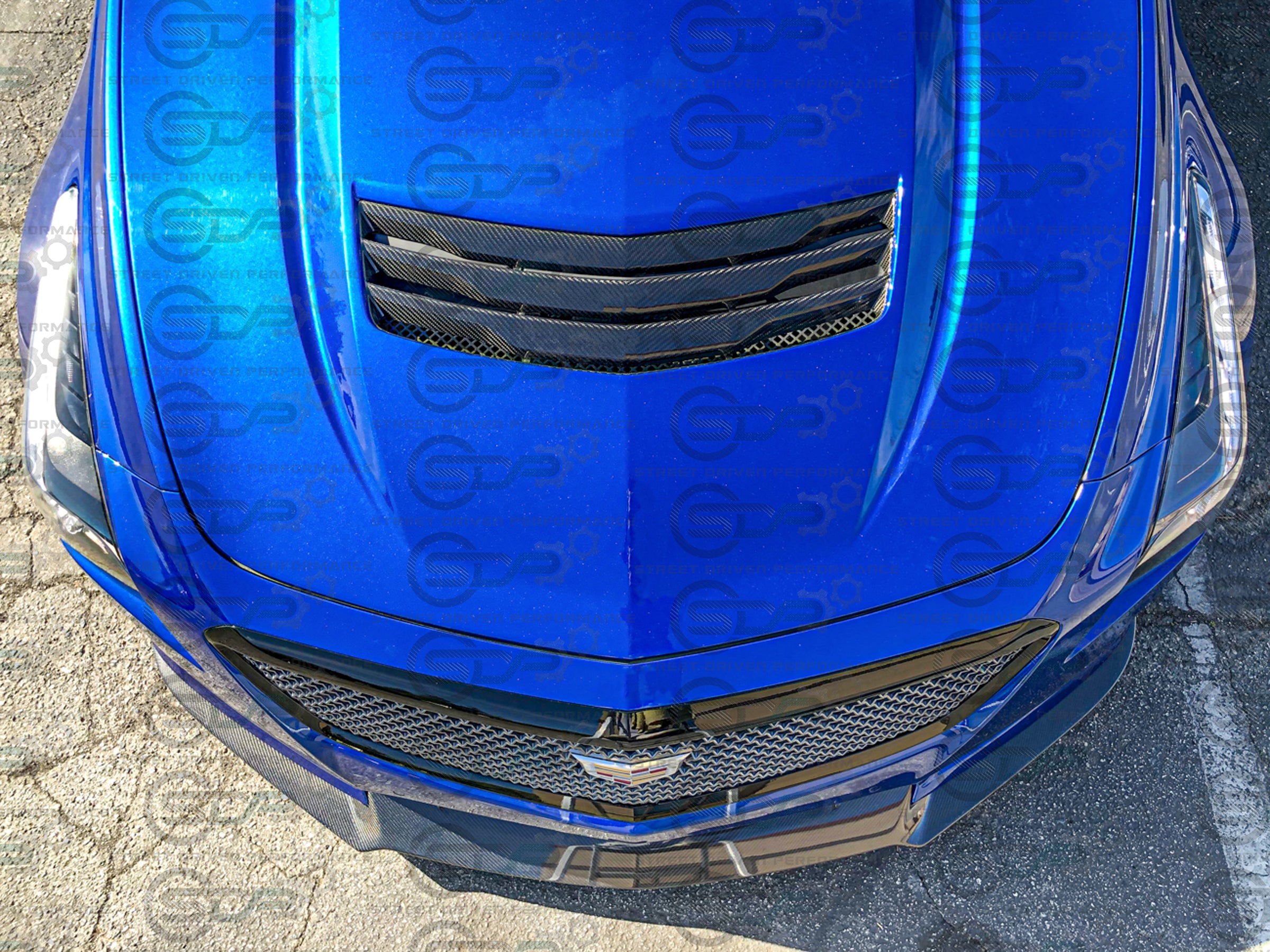 2016-2019 CTS-V V3 - Carbon Fiber Hood Vent